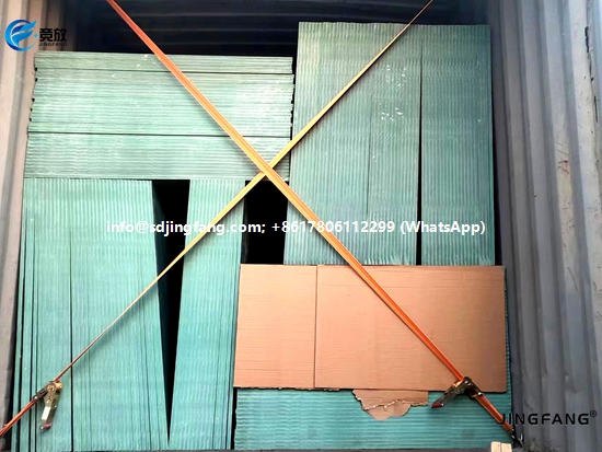 لوح رغوي من مادة PVC الخضراء