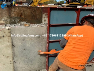 قوالب بلاستيكية من البولي فينيل كلوريد، مصنع صيني، هندسة مدنية قابلة لإعادة الاستخدام أكثر من 50 مرة